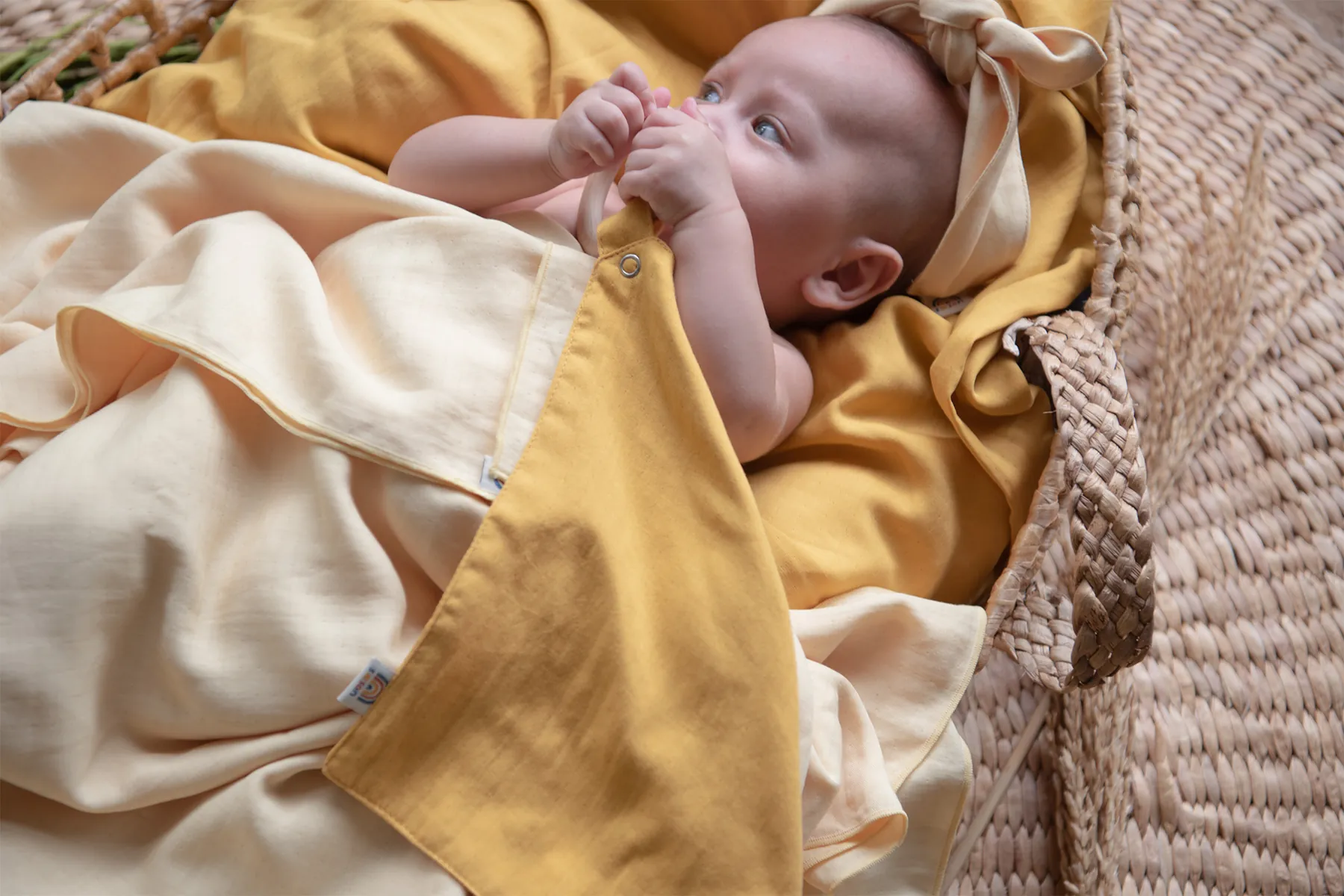 TENCEL™ Baby Drool Cloth Teether 2