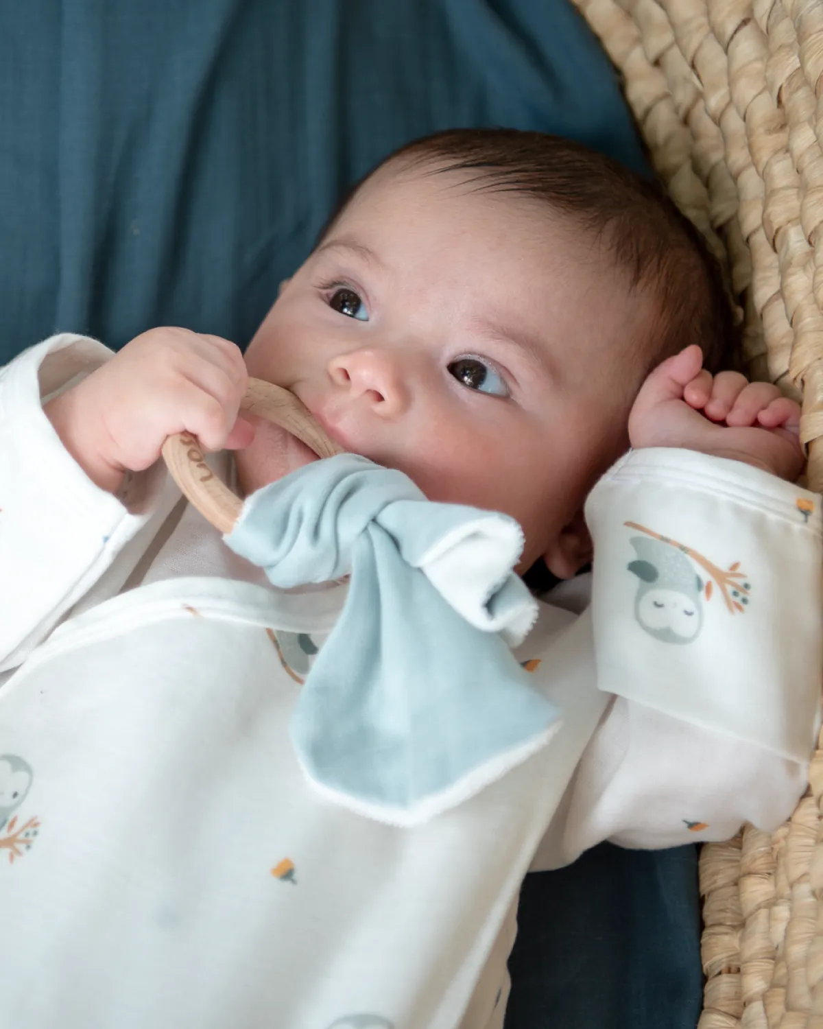 Natural Wooden Ring Teether 4