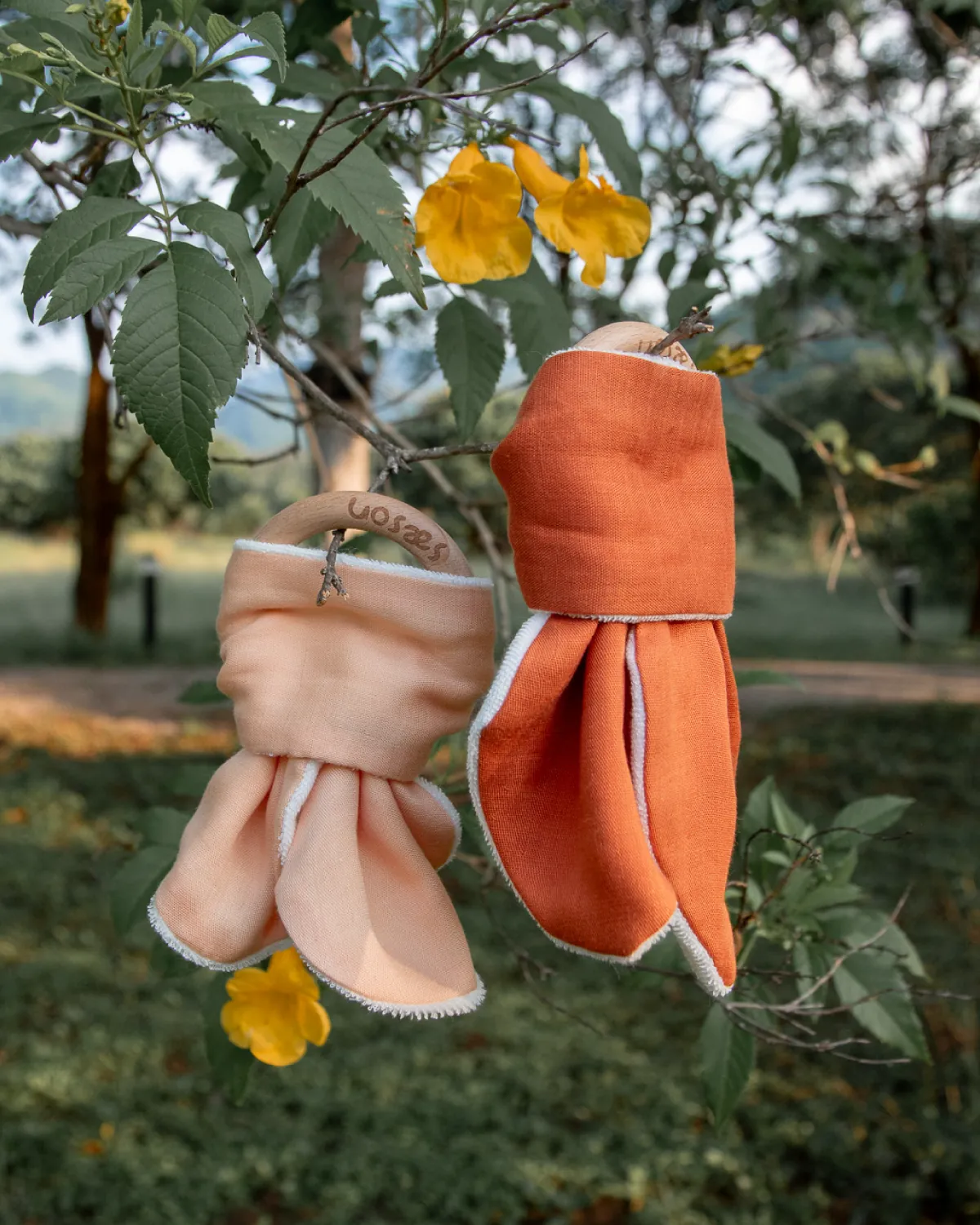 Natural Wooden Ring Teether 2