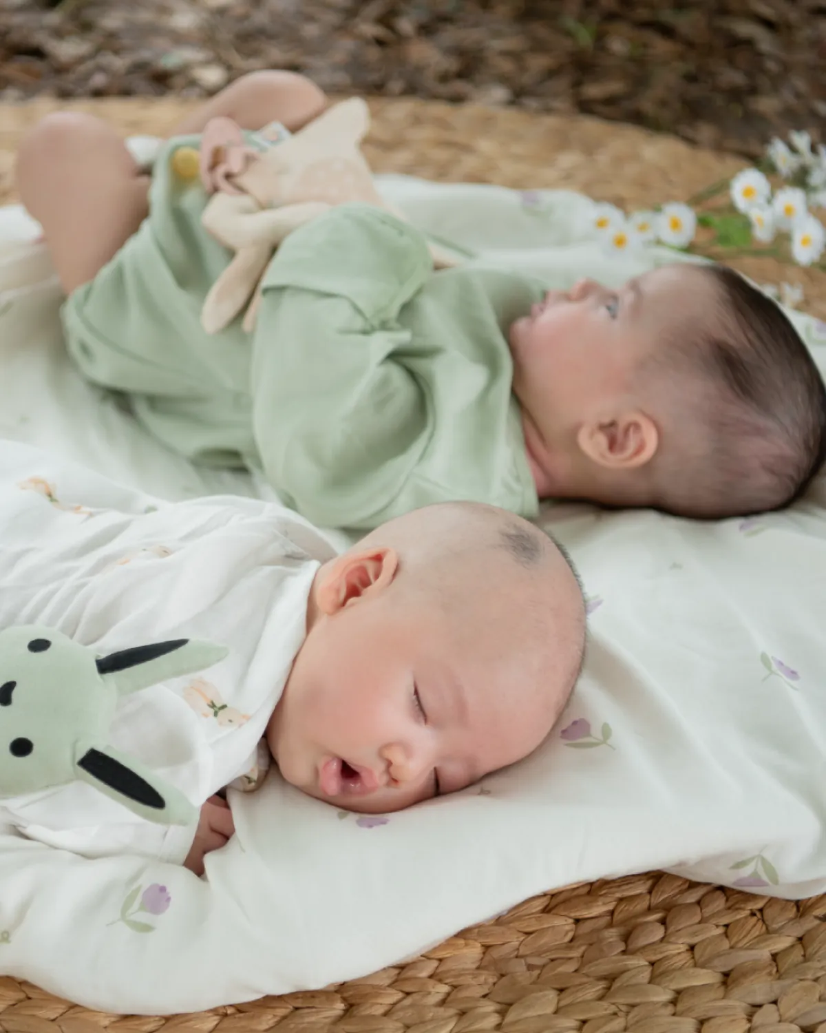 Saeson Baby Bodysuits Long Sleeve Set 2